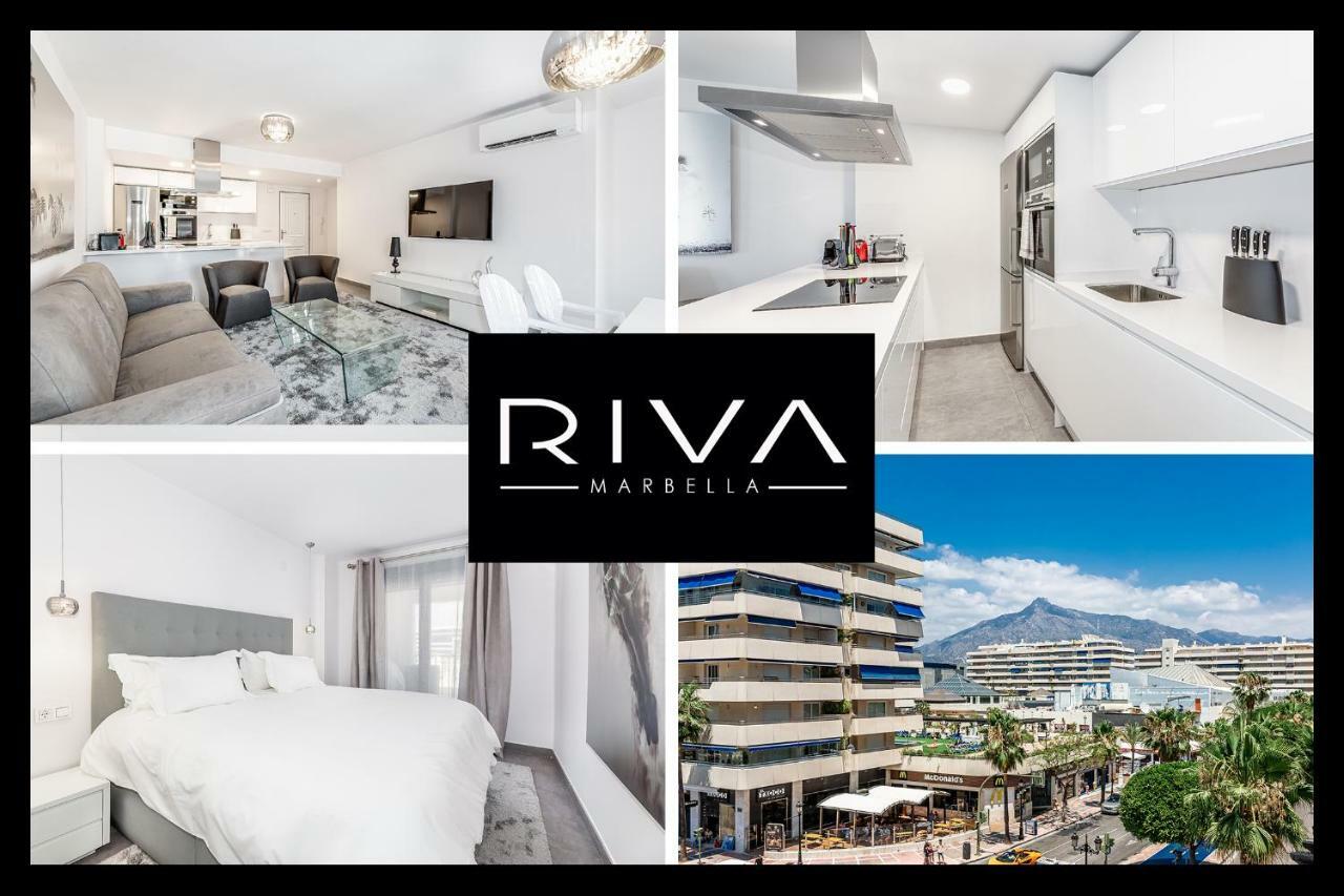 By Riva - Luxurious, Exclusive 2 Bedroom Apt Inside Puerto Banus Marbella Bagian luar foto
